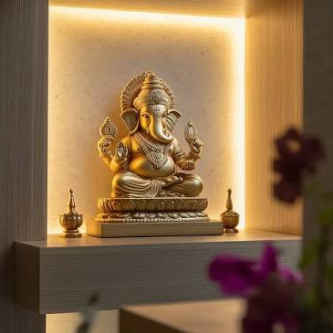 Brass Ganesha Statue