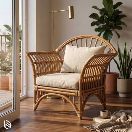 Rattan Accent Chair