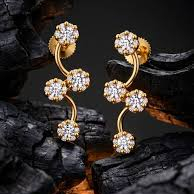 Gold Stud Earrings