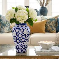 Blue Pottery Vase